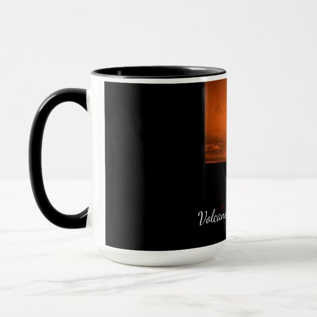 Mug Éruption volcanique Islande Nature (Gauche)