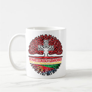Mug Erythrée Schweizer Schweiz Baum Wurzel