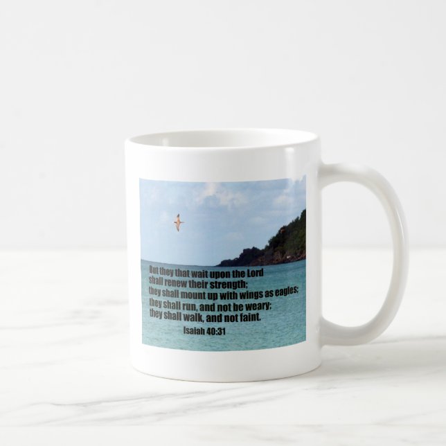 Mug Ésaïe 40:31 (Droite)