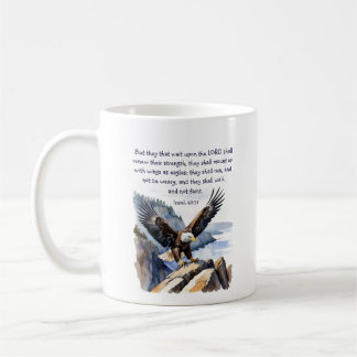 Mug Ésaïe 40:31 Ceux qui attendent sur le Seigneur