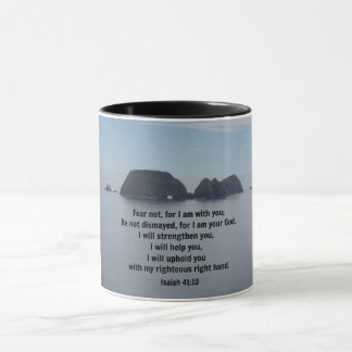 Mug Esaïe 41:10 Ne crains point, car je suis avec toi