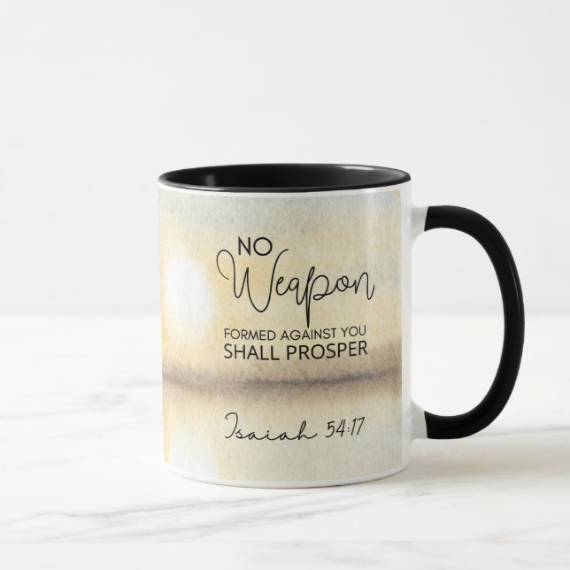 Mug Esaïe 54 17 Aucune arme ne s'est formée contre vou (Droite)