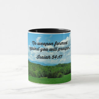 Mug Esaïe 54:17 Aucune arme ne s'est formée contre vou