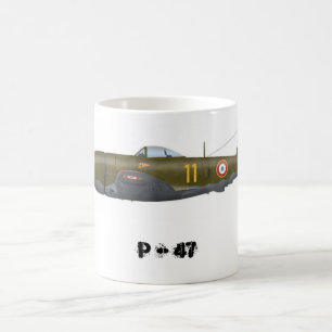 Mug Escadron de Chasse 02.003 Champagne - P47