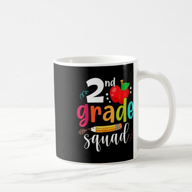 Mug Escadron De Deuxième Année S'Amuse Retour À L'Écol (Droite)