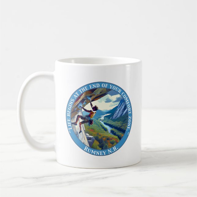 Mug Escalade à Rumney dans le New Hampshire (Gauche)