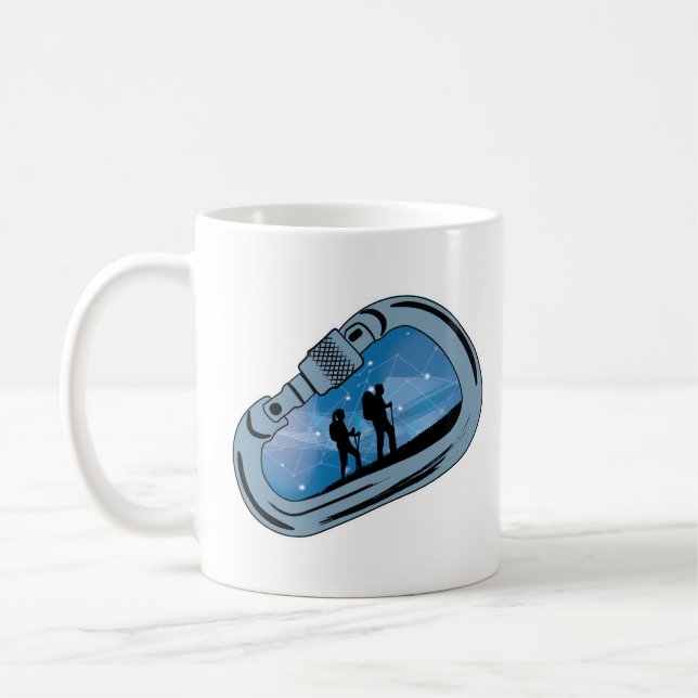 Mug Escalade Carabiner Randonnée Bouldering à l'extéri (Gauche)