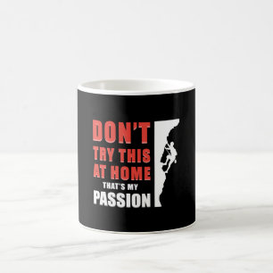 Mug Escalade Climber Rock Mountains Climat Cadeau Idée