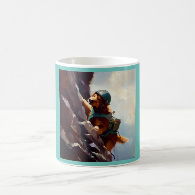 Mug Escalade de chien Rock (Centre)