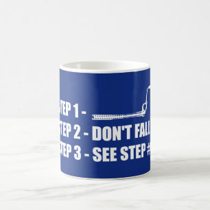 Mug Escalade des glaces - Ne tombez pas