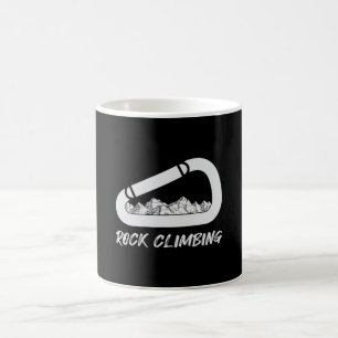 Mug Escalade Rock Mountains Climber Climber Idée cadea