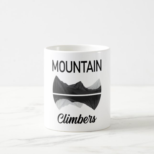 Mug Escalade Rock Mountains Randonnée Climber Climb Ca (Centre)