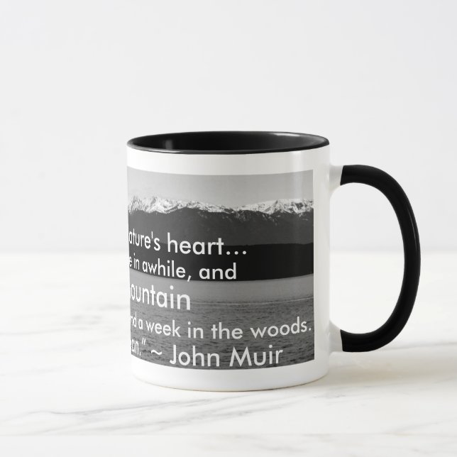 Mug Escaladez une montagne (Droite)