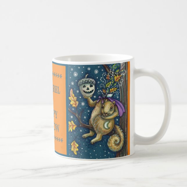 MUG ESCALIER DE COUCHER HOLLOW & ACORN, FUNNY HALLOWEE (Droite)