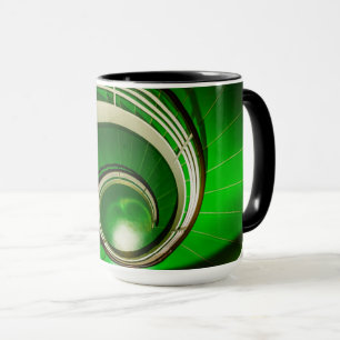 Mug Escalier vert circulaire