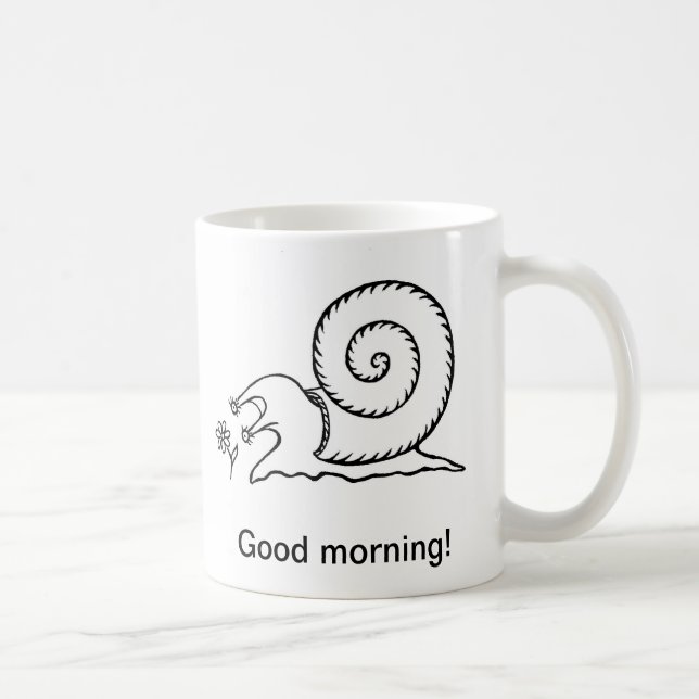 Mug Escargot (tasse) (Droite)