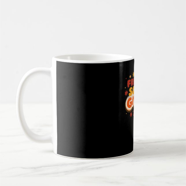 Mug Escouade Amis Donnant 2025 Automne Automne Tombe R (Gauche)