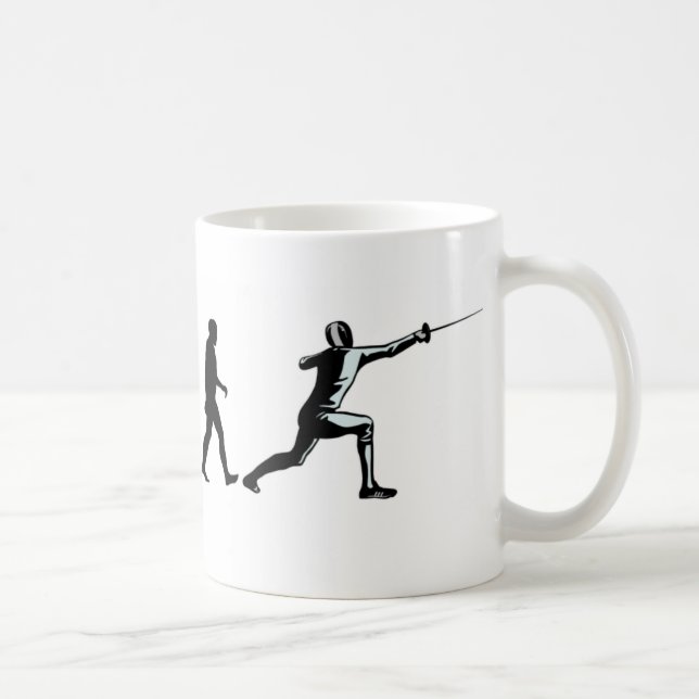 Mug Escrimeur d'évolution (Droite)