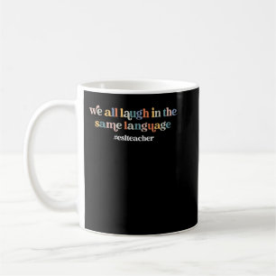 Mug ESL Enseignant ESOL Étudiant Cuisine Retro Retour 