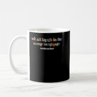Mug ESL Enseignant ESOL Étudiant Cuisine Retro Retour