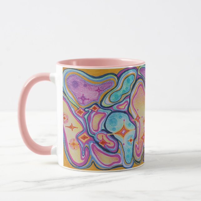 Mug Espace Abstrait (Gauche)