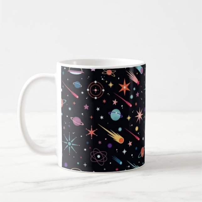 Mug Espace et galaxie (Gauche)