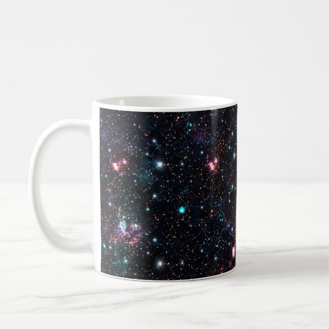 Mug Espace Galaxy de nuit ImprimerMotif sans couture e (Gauche)