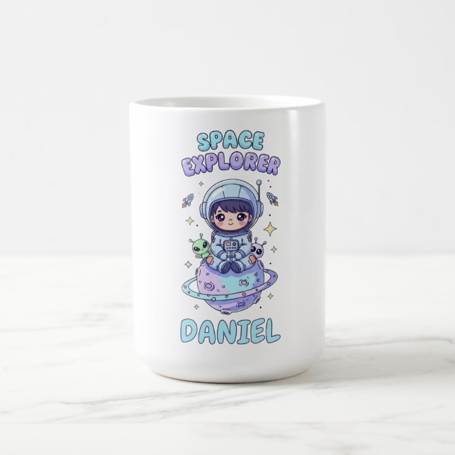 Mug Espace personnalisable Explorer Kawaii (Centre)