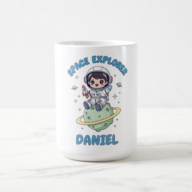 Mug Espace personnalisable Explorer Kawaii (Centre)