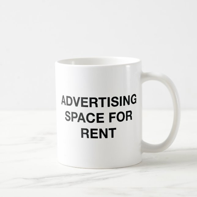 Mug Espace Publicité À Louer (Droite)
