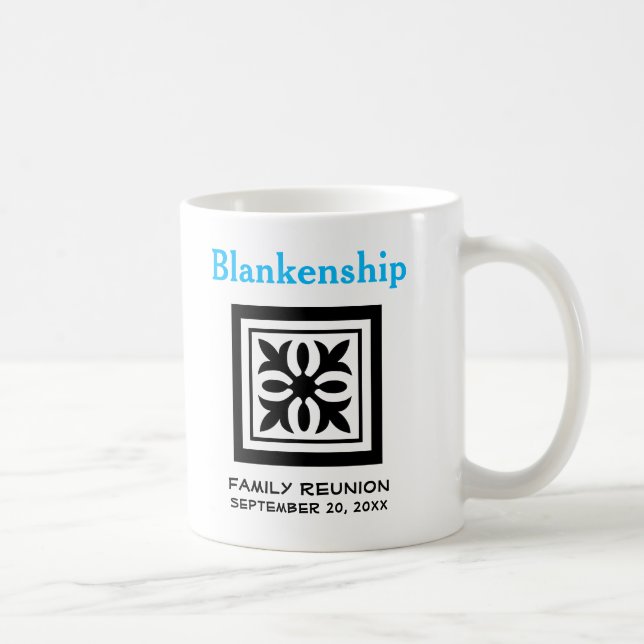 Mug Espace réservé de la table de réunion de famille d (Droite)