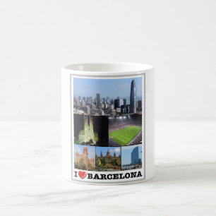 Mug Espagne - Barcelone - I Love -
