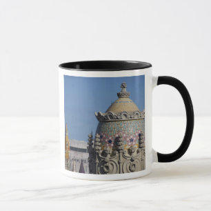Mug Espagne, Catalogne, Barcelone. Le toit de Barcelon
