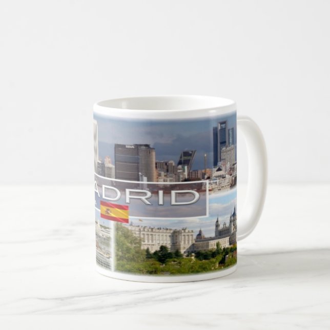 Mug Espagne - Espana - Madrid - (Devant droit)