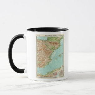 Mug Espagne et Portugal, partie est