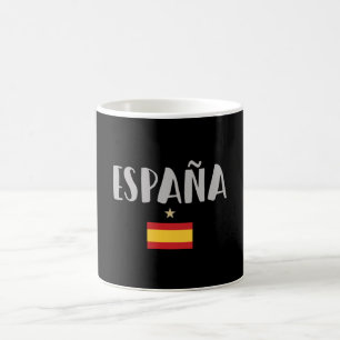 Mug Espagne Football Fan Shirt Drapeau
