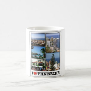 Mug Espagne - Îles Canaries - Tenerife - I Love -