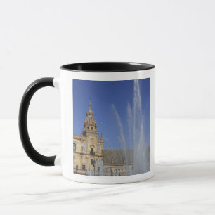 Mug Espagne, Séville, Andalousie Fontaine et ornement