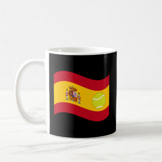 Mug Espagne Tennis Ball Pays Drapeau Fierté Sport Athl