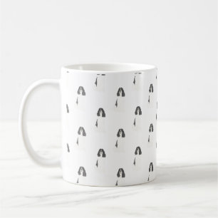 Mug Espagnol Springer anglais (noir et blanc)