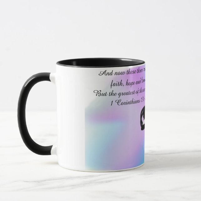 Mug espérance et amour (Gauche)