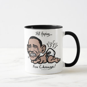 Mug Espérant toujours la vitesse d'Anti-Obama de