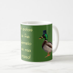 Mug Espéranto : Vous êtes le jumeau diabolique de mon