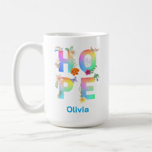 Mug Espérer Motivation artistique positive Inspiration