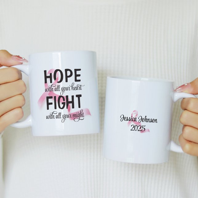 Mug Espérez de tout votre cœur  (Créateur téléchargé)