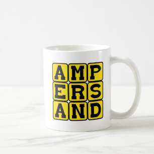 Mug Esperluette, type de ponctuation