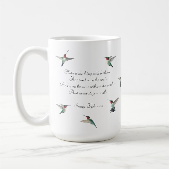 Mug Espérons colibri (Gauche)