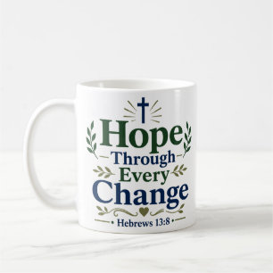 Mug Espoir à travers chaque changement Citation d'espo