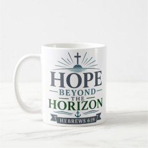 Mug Espoir au-delà de l'horizon Citation de dévotion s