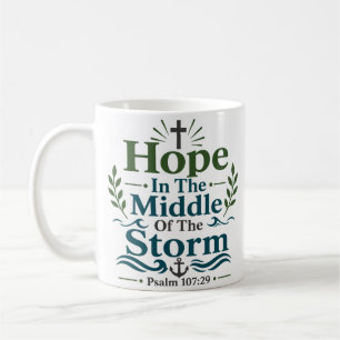 Mug Espoir dans la tempête Citation Espoir Gras